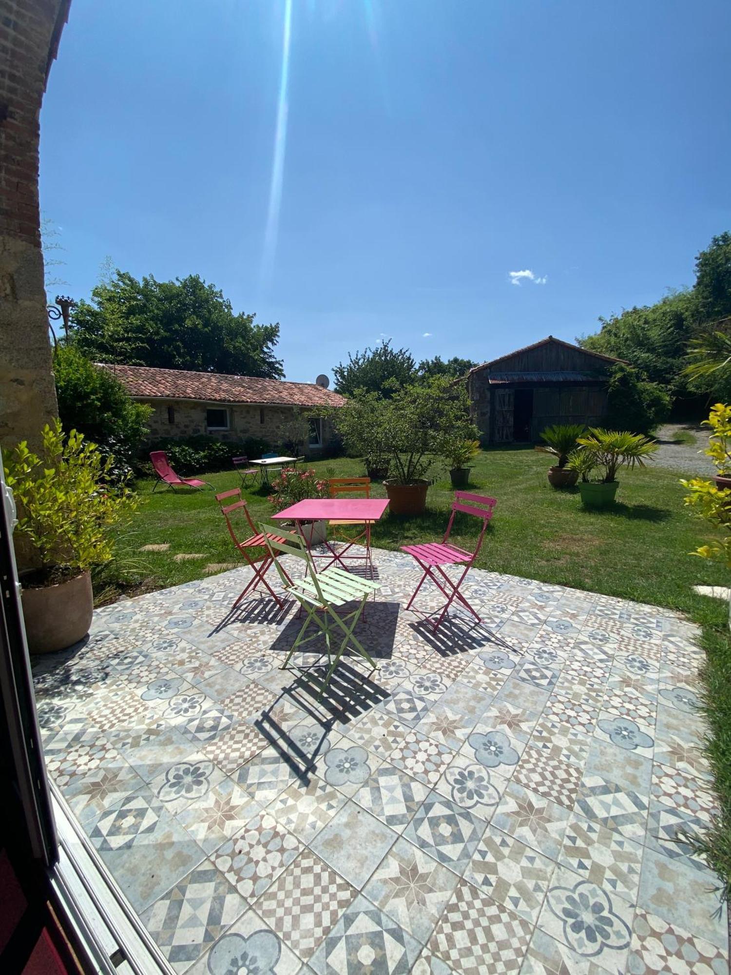 La Frapperie Panzió La Pommeraie-sur-Sèvre Kültér fotó